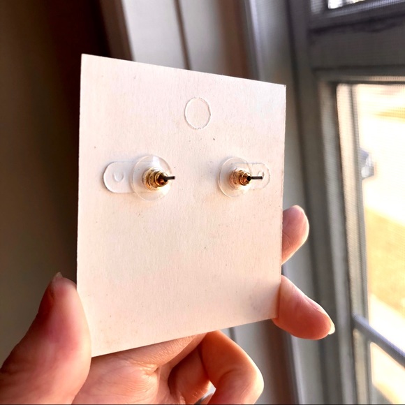 JCrew Crystal Pearl Earrings - Picture 2 of 3